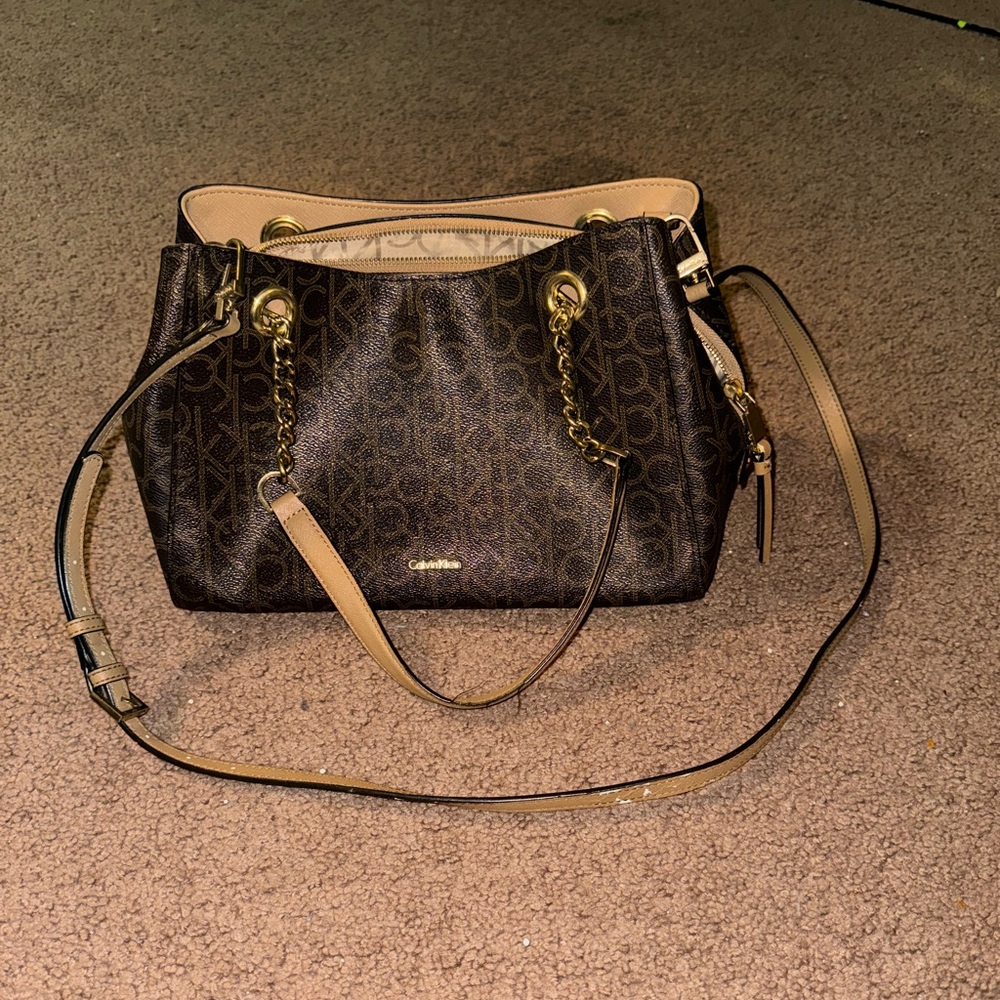 Calvin Klein brown bag